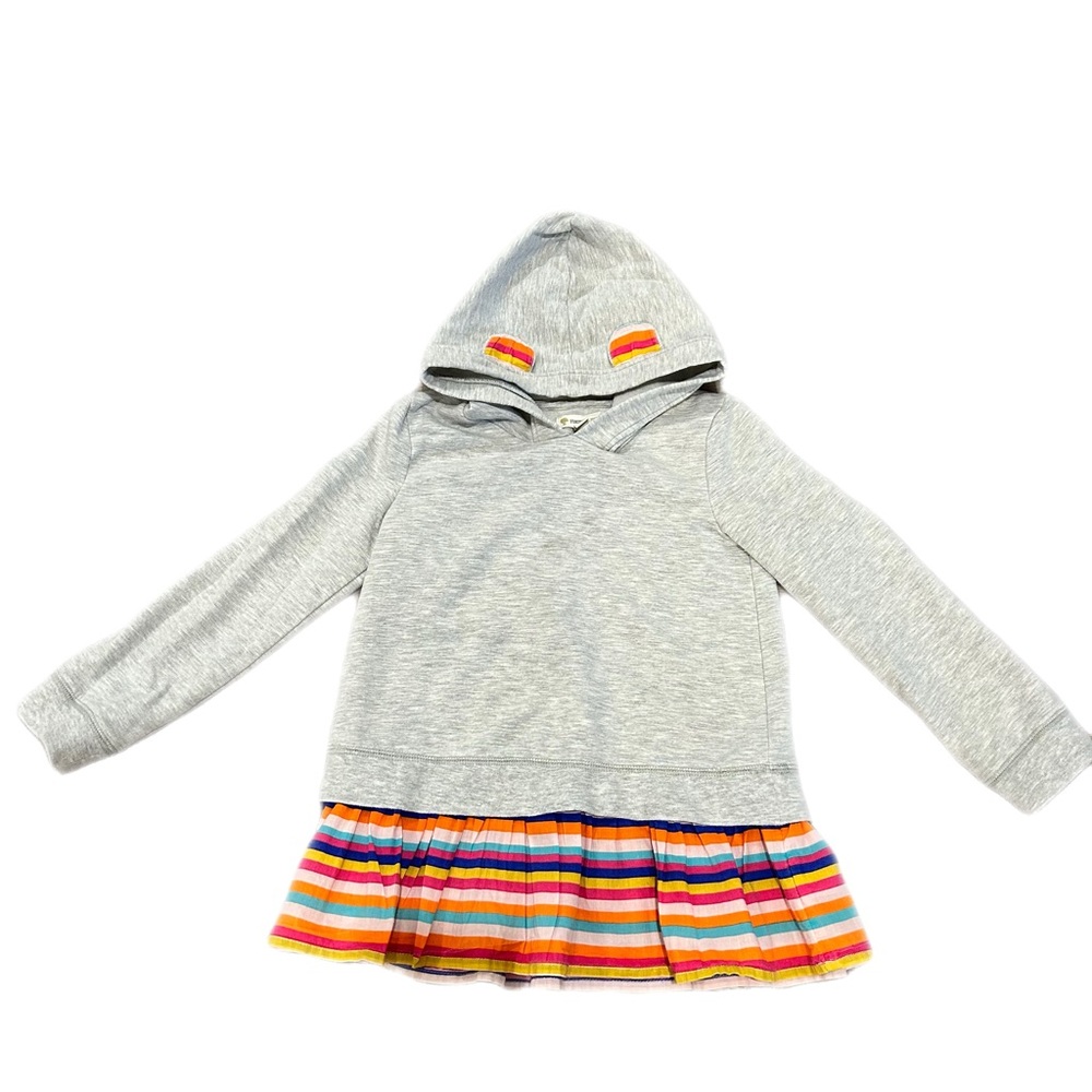 Tucker + Tate Ruffle Hoodie With Ears Sz 6